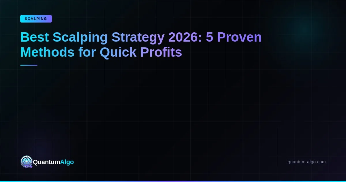 Best Scalping Strategy 2026 — Blog