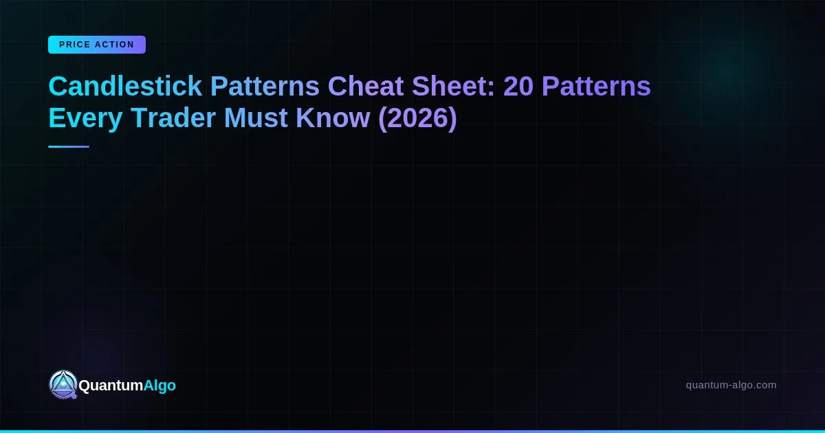 Candlestick Patterns Cheat Sheet 2026 — Blog