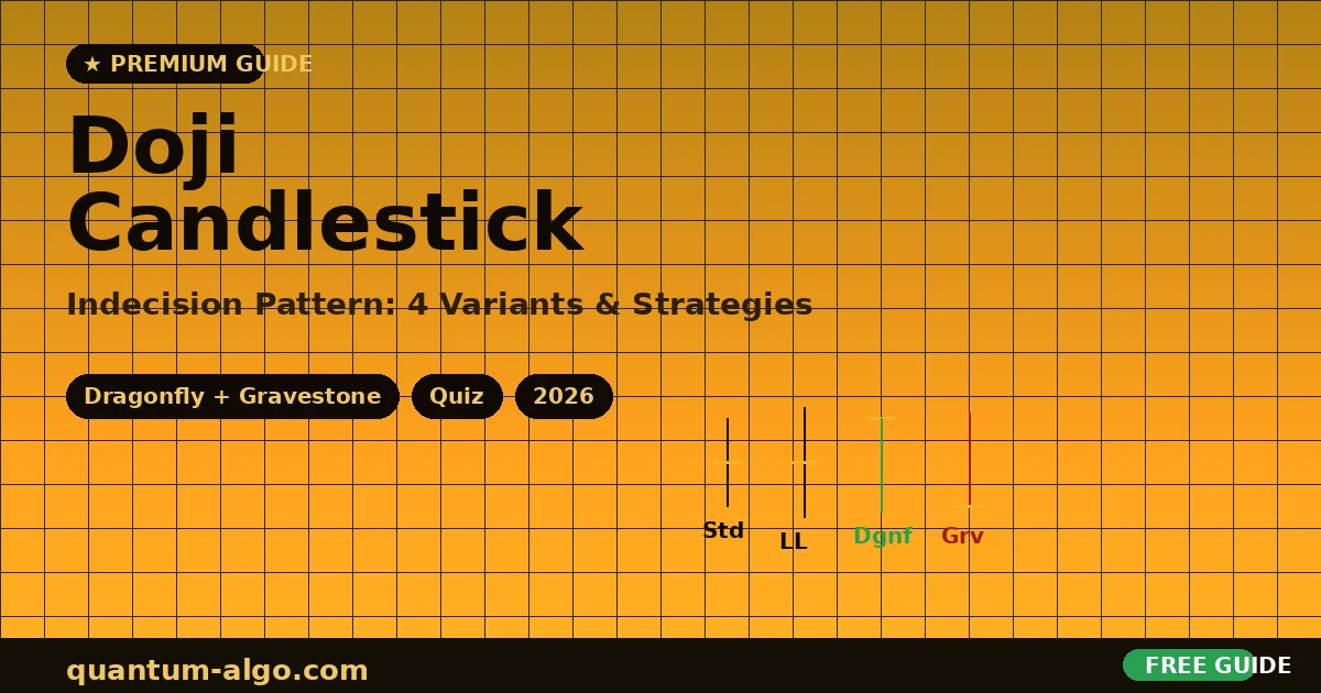 Doji Candlestick Complete Indecision Pattern Guide 2026 — Premium Guide