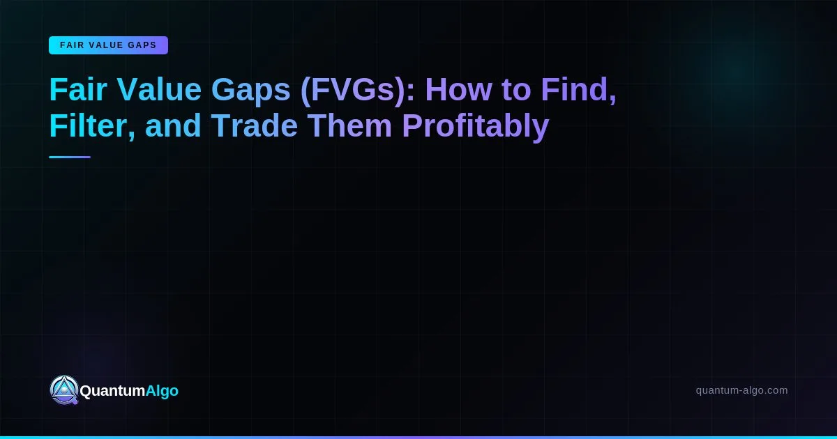Fair Value Gaps Trading Guide — Blog