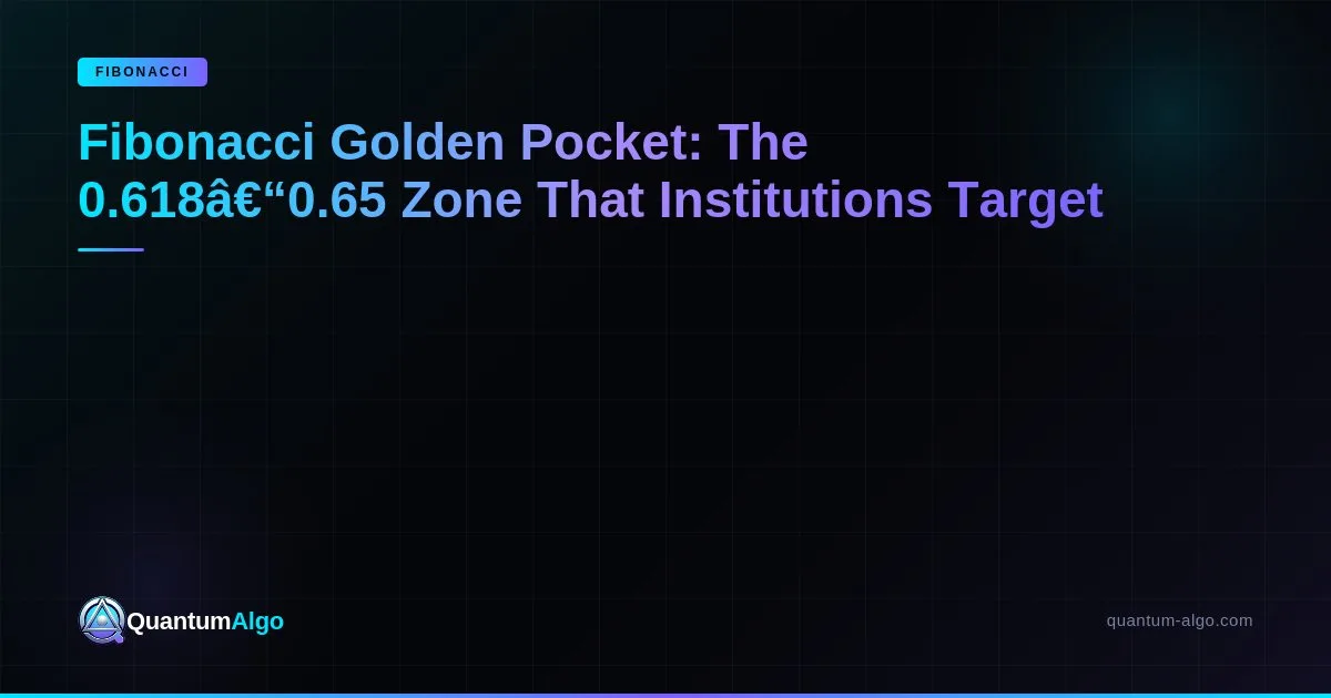 Fibonacci Golden Pocket Trading — Blog