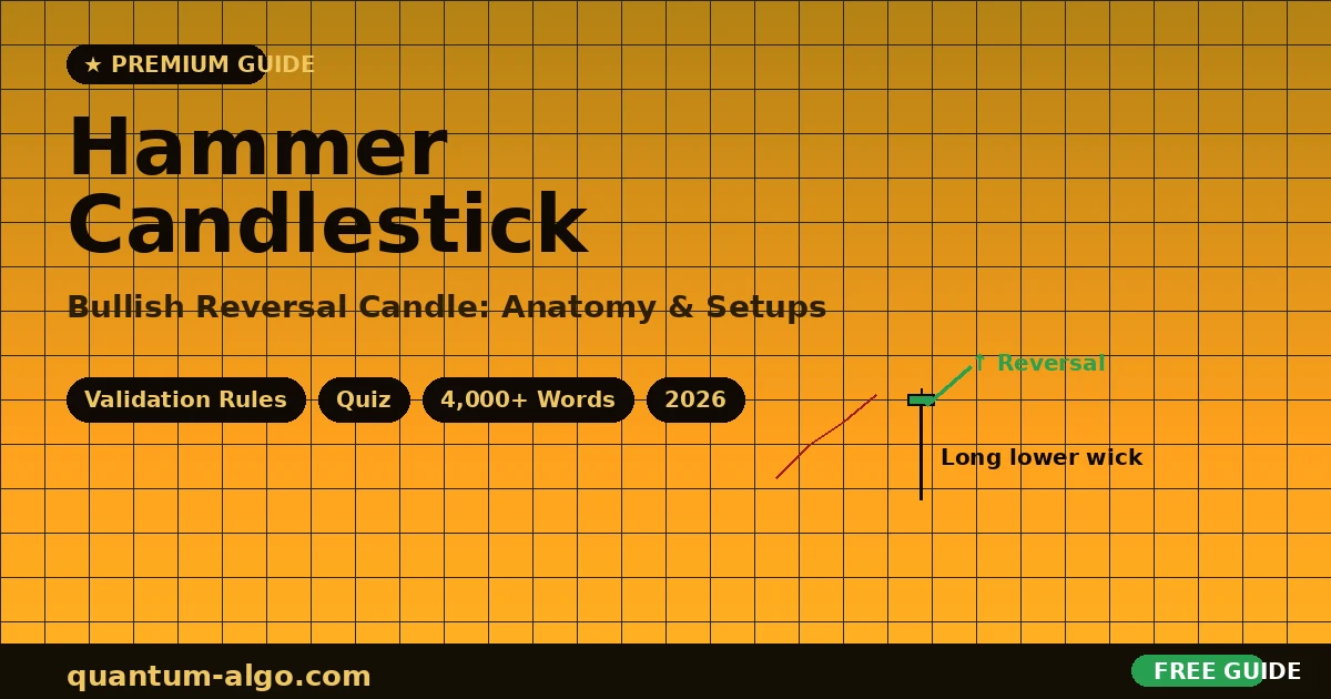 Hammer Candlestick Complete Reversal Signal Guide 2026 — Premium Guide