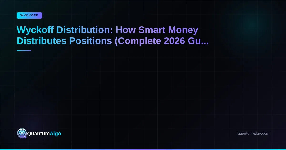 Wyckoff Distribution Pattern Guide — Blog